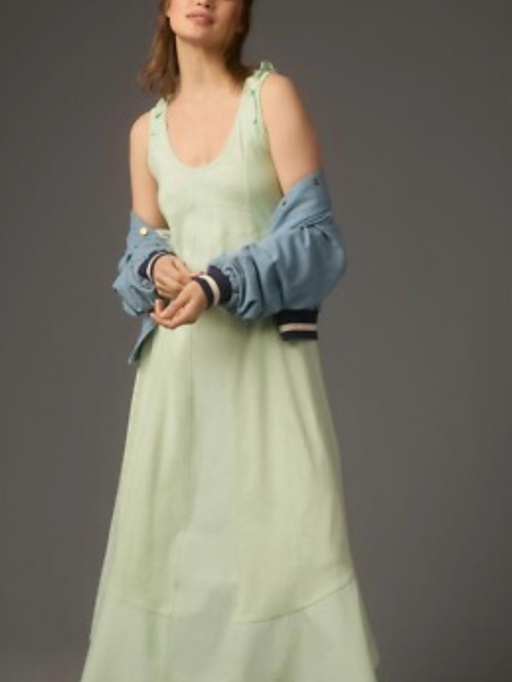 ANTHROPOLOGIE Daily Practice Cotton Maxi Dress